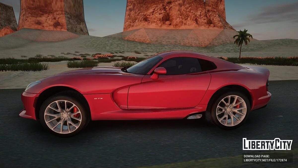 Dodge SRT Viper GTS 2012 / GTA San Andreas