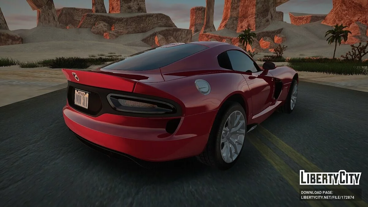 Dodge SRT Viper GTS 2012 / GTA San Andreas