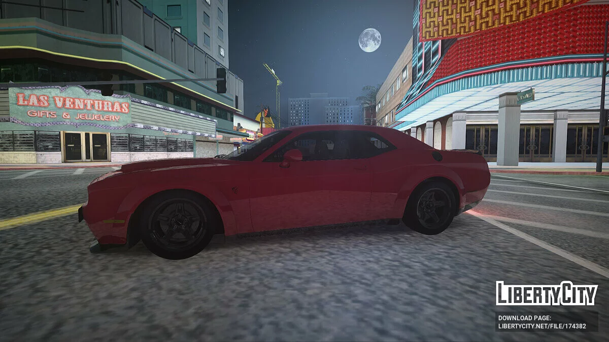 Dodge Challenger SRT Demon / GTA San Andreas