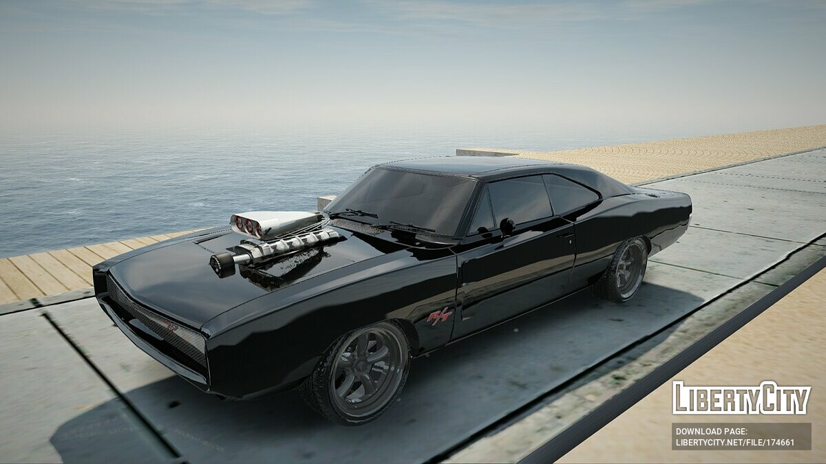 Скачать Dodge Charger R/T 1970 для GTA San Andreas