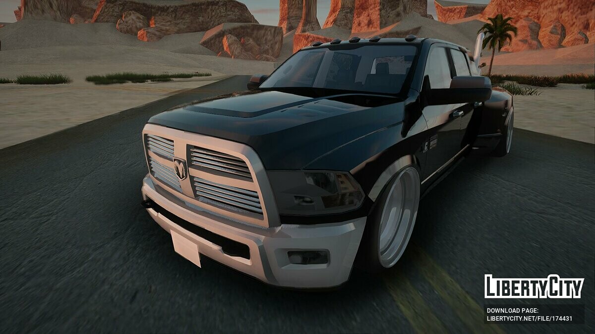 Скачать Dodge Ram 3500 для GTA San Andreas