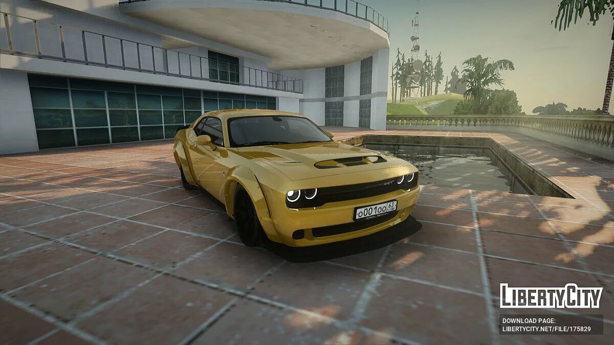 Dodge Challenger SRT Demon / GTA San Andreas