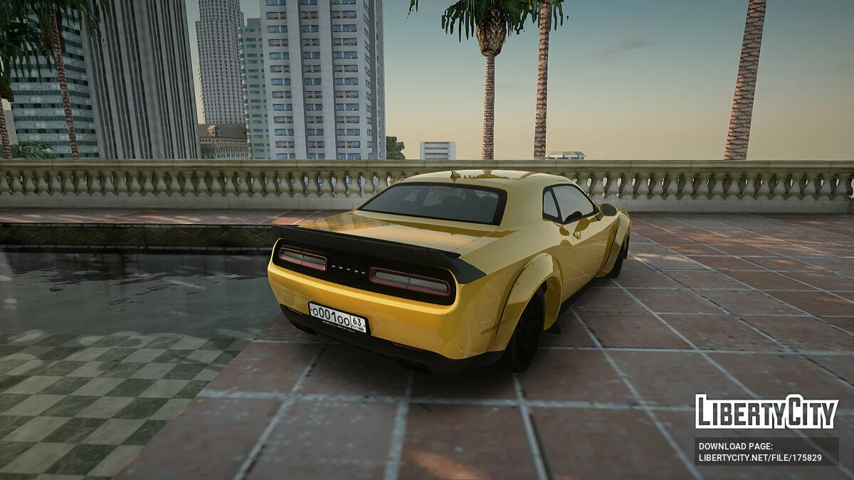 Dodge Challenger SRT Demon / GTA San Andreas