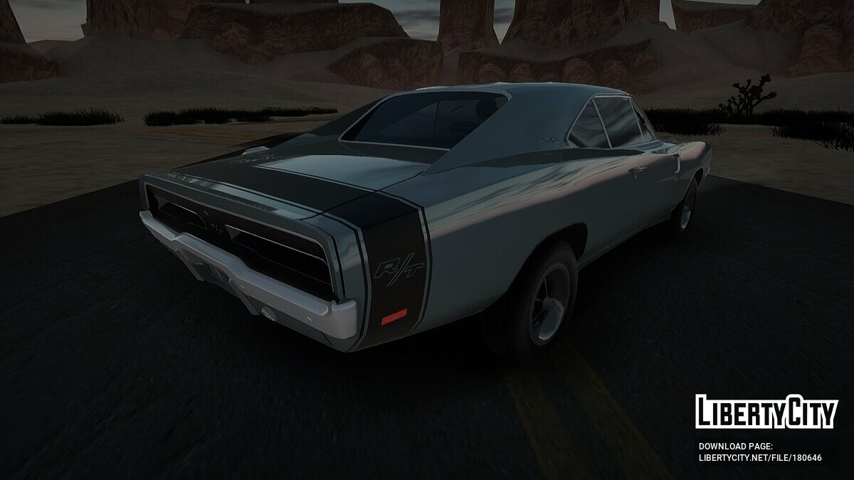 1969 Dodge Charger R/T для GTA San Andreas - Картинка #2