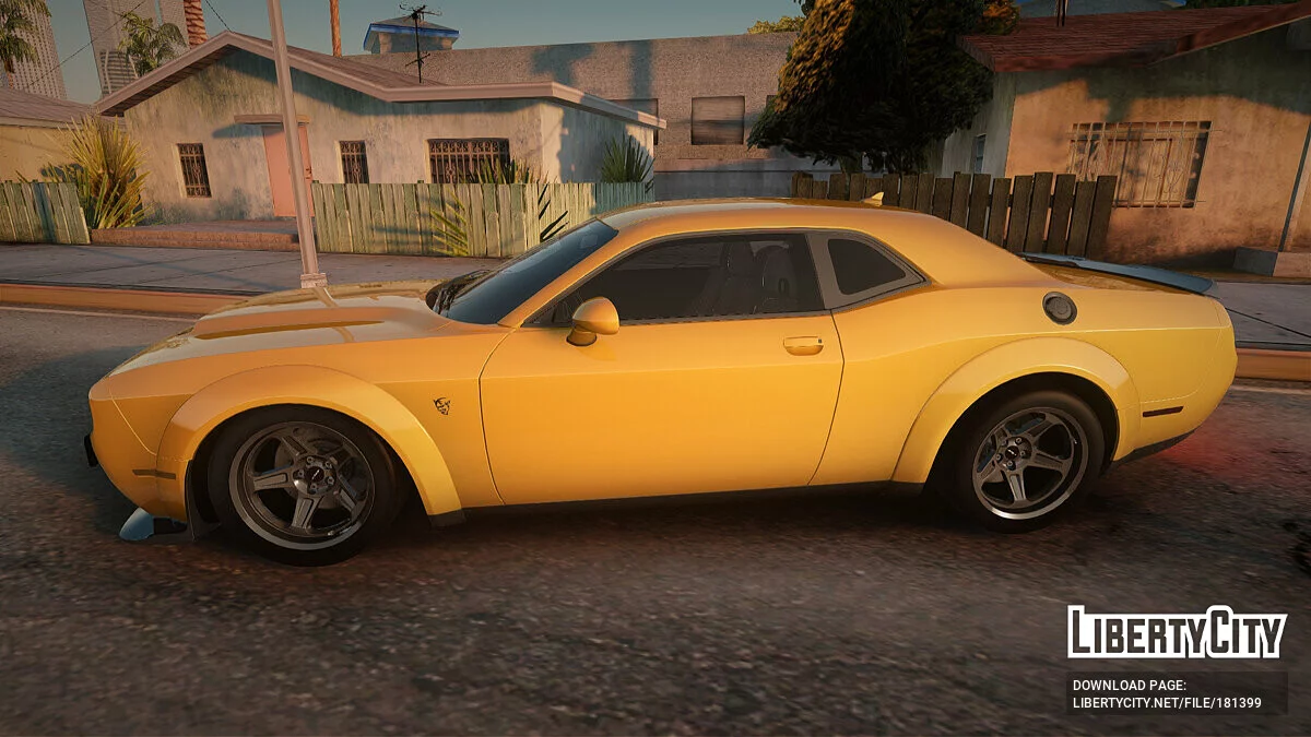 Dodge Challenger SRT Demon / GTA San Andreas