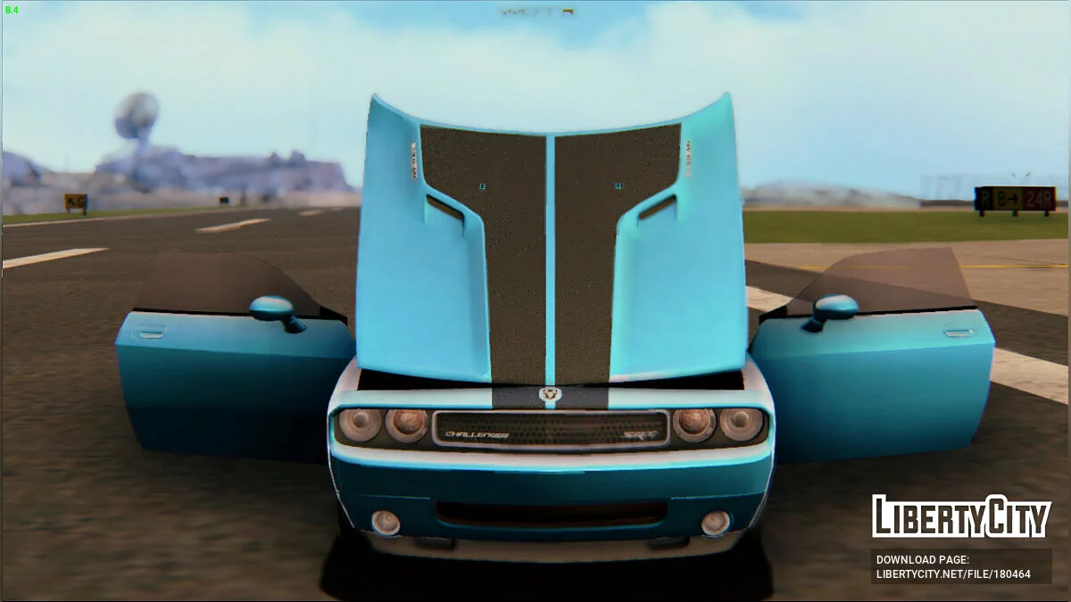 Dodge Challenger SRT8 2009 / GTA San Andreas