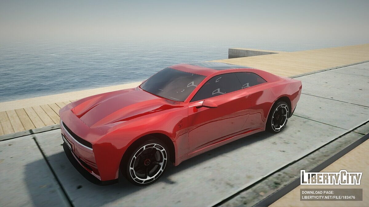 Download Dodge Charger Daytona SRT Banshee 2024 for GTA San Andreas
