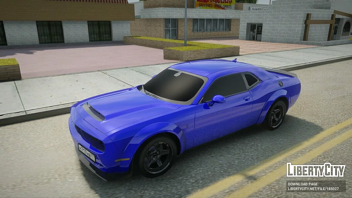 Dodge Challenger SRT Demon / GTA San Andreas