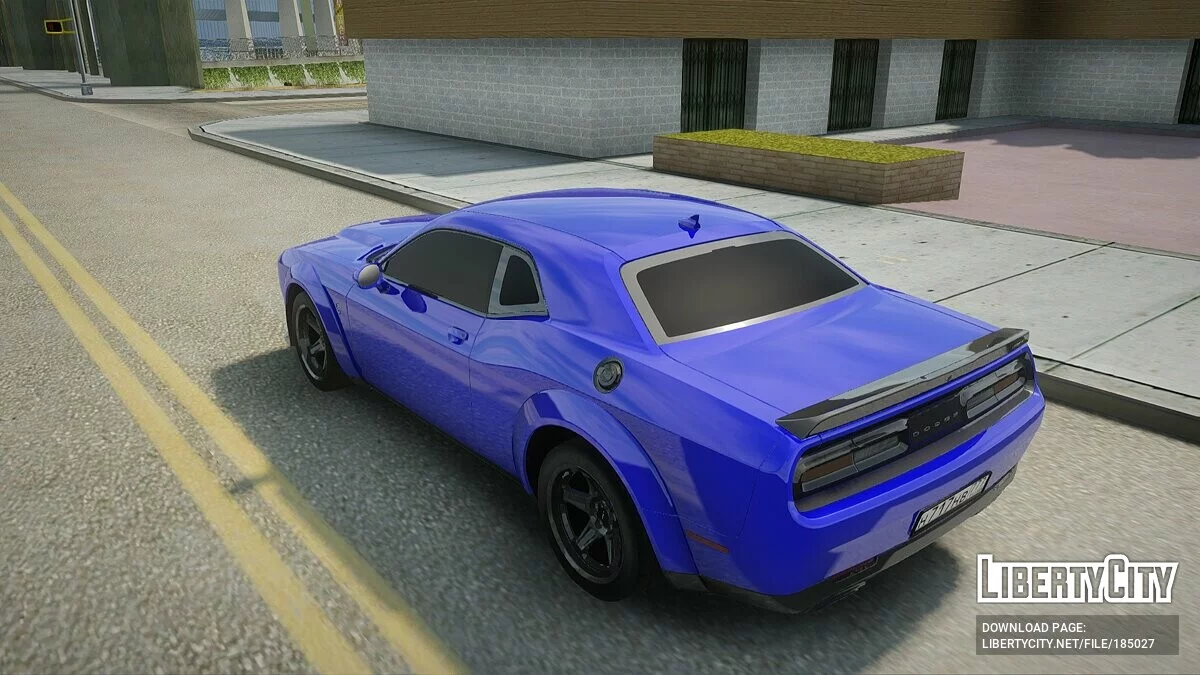 Dodge Challenger SRT Demon / GTA San Andreas
