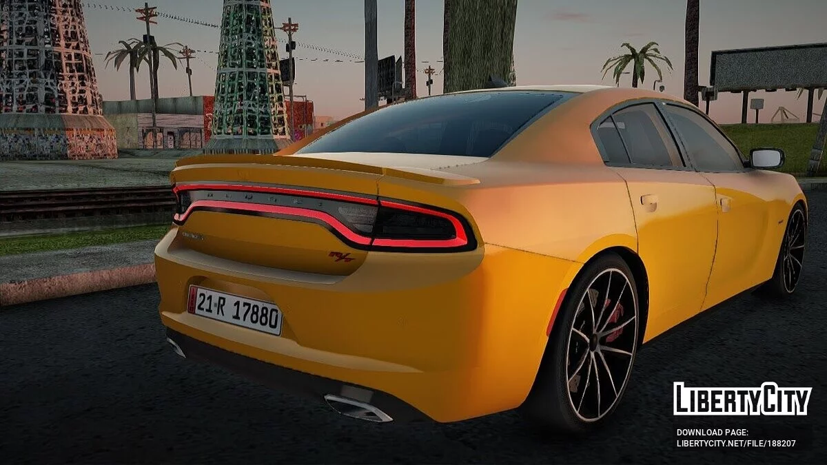 Dodge Charger RT 2015 Taxi Baghdad / GTA San Andreas