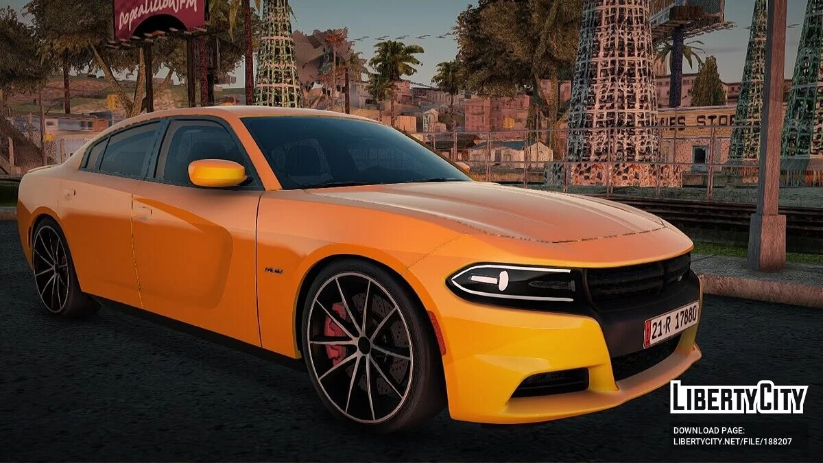 Dodge Charger RT 2015 Taxi Baghdad / GTA San Andreas