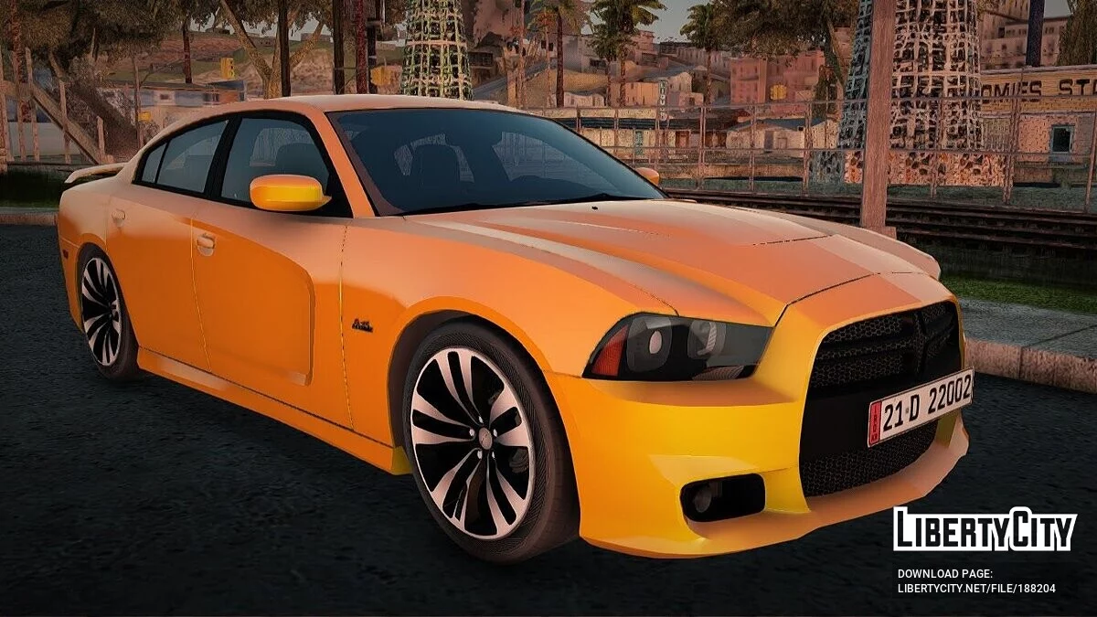 Dodge Charger SRT8 2012 LD Taxi Baghdad / GTA San Andreas