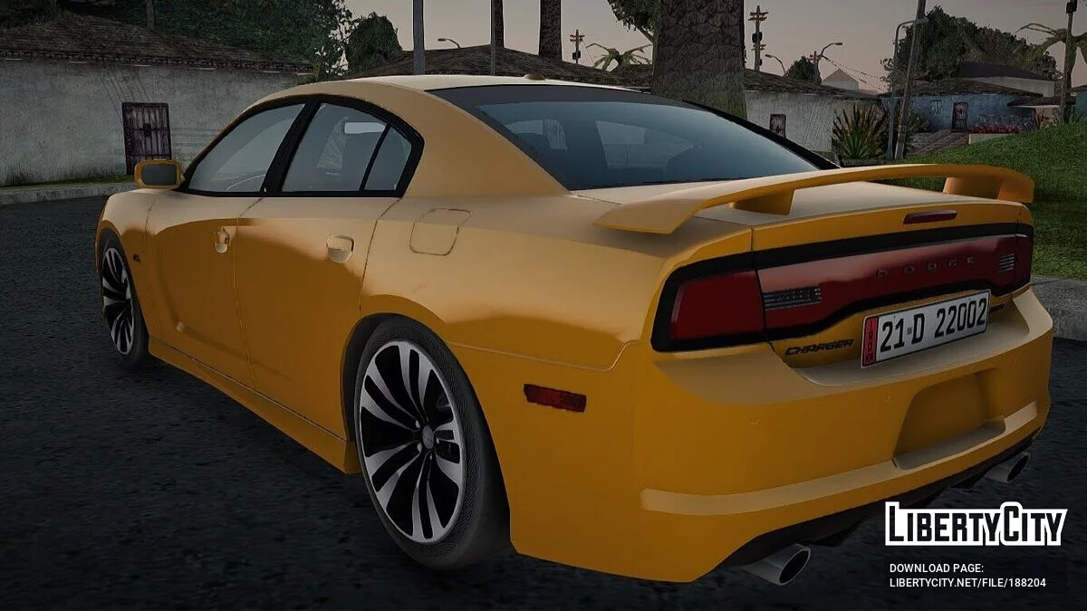 Dodge Charger SRT8 2012 LD Taxi Baghdad / GTA San Andreas