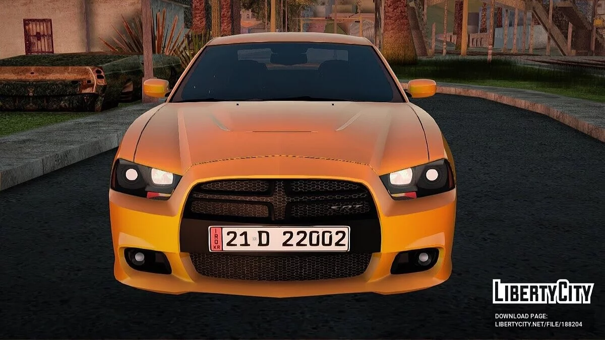 Dodge Charger SRT8 2012 LD Taxi Baghdad / GTA San Andreas