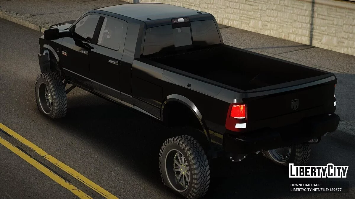Dodge Ram Megacab Long Bed / GTA San Andreas