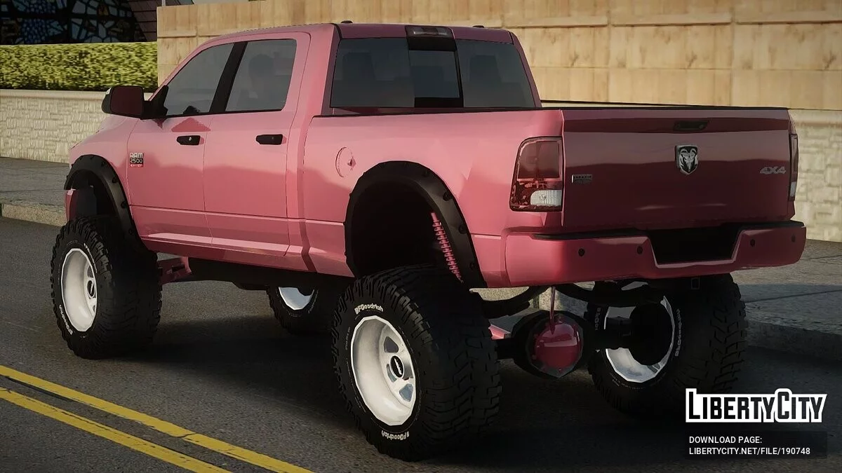 Dodge Ram 2500 Lifted Edition / GTA San Andreas