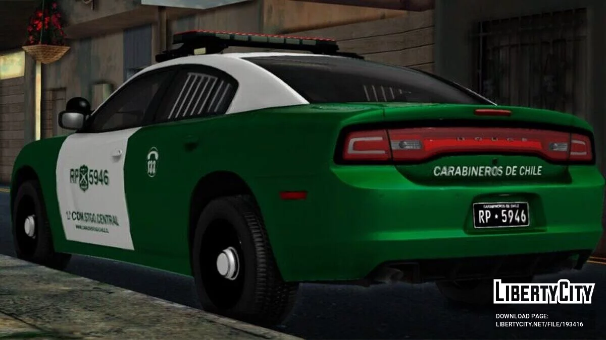 Dodge Charger 2005 Carabineros De Chile / GTA San Andreas