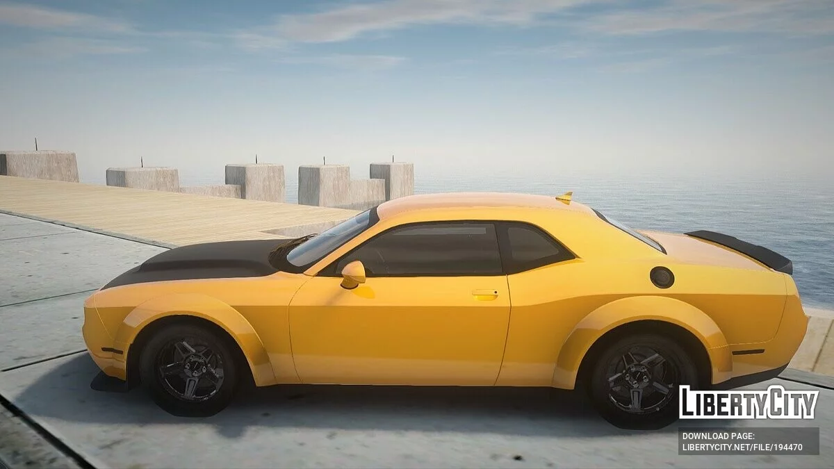 Dodge Challenger SRT Demon 2018 / GTA San Andreas