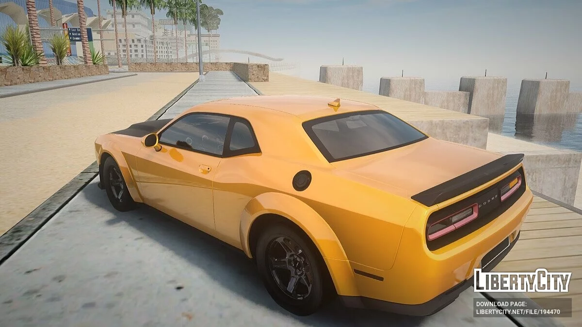 Dodge Challenger SRT Demon 2018 / GTA San Andreas