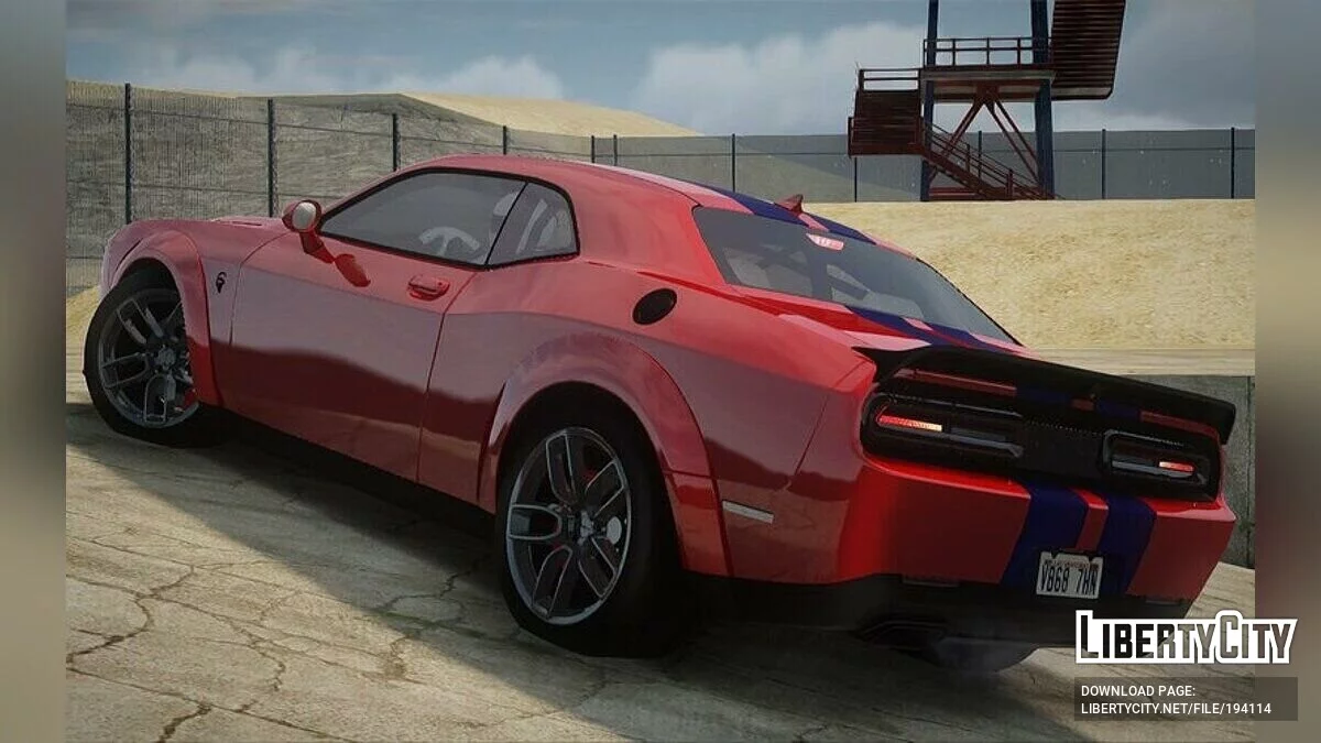 Dodge Challenger SRT Hellcat Redeye / GTA San Andreas