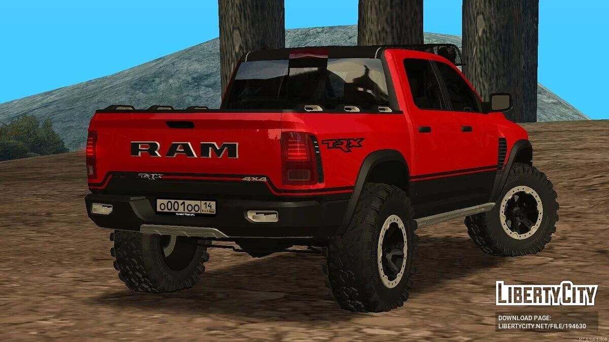 Dodge RAM TRX + CCD / GTA San Andreas