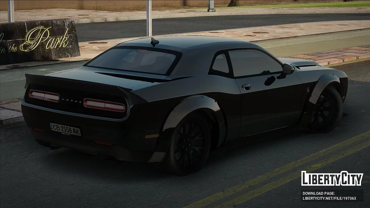 Dodge Challenger SRT Hellcat / GTA San Andreas