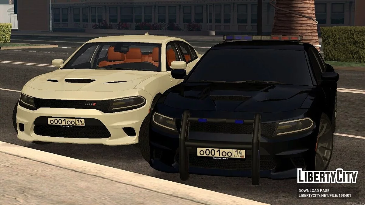 Dodge Charger SRT Hellcat + CCD / GTA San Andreas