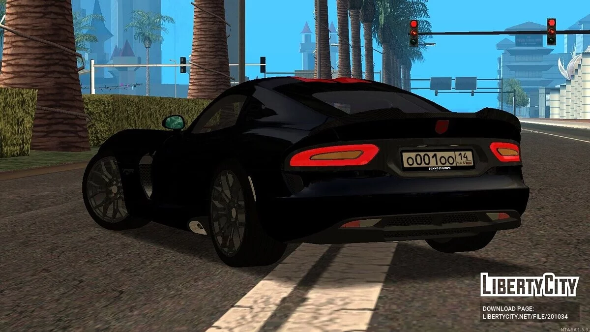 Dodge Viper GT + CCD / GTA San Andreas