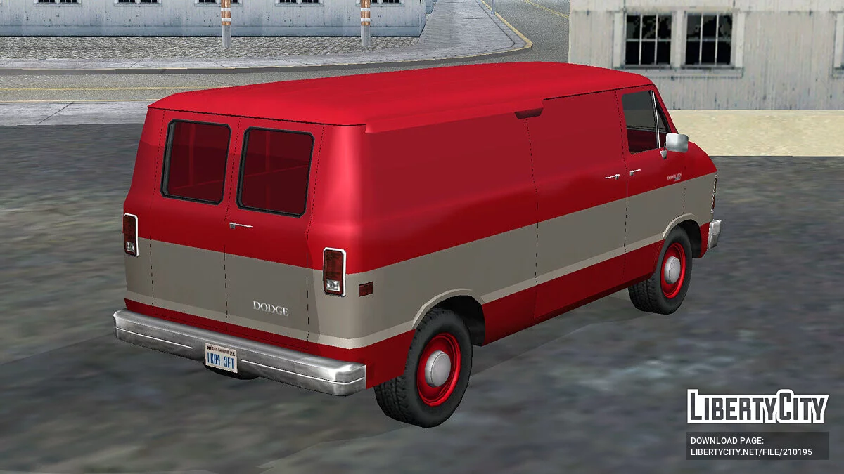 1980 Dodge Ram Van / GTA San Andreas