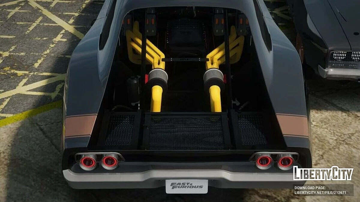 Dodge Mid Engine Charger Hellacious / GTA San Andreas