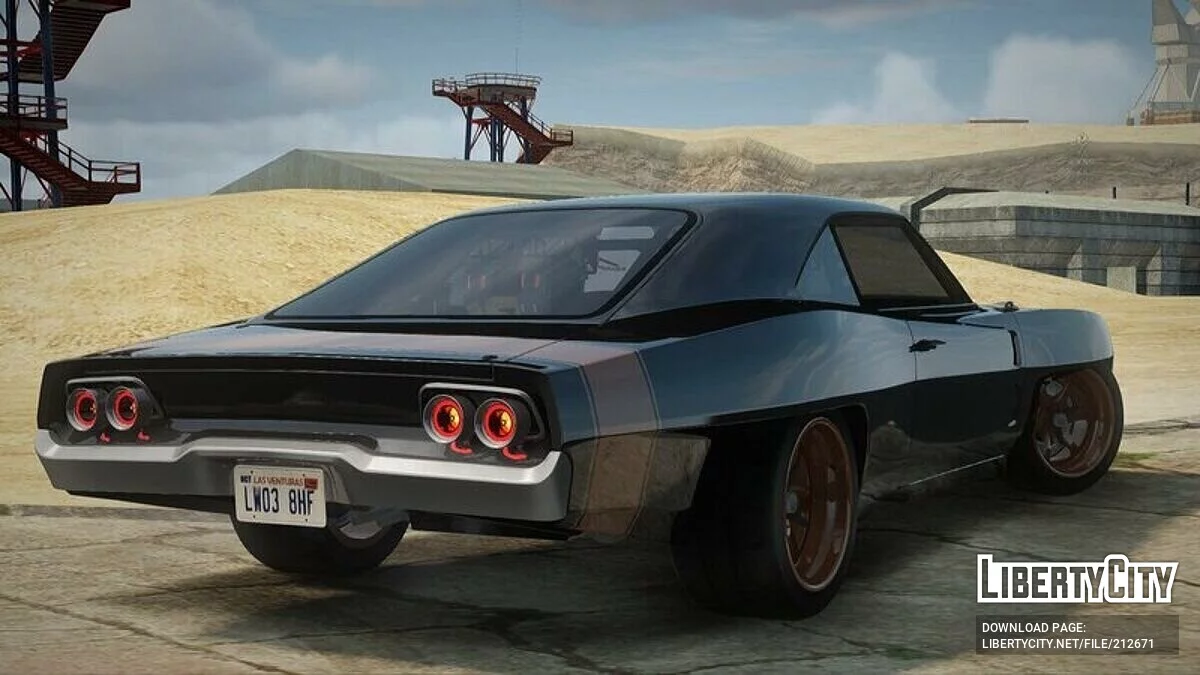 Dodge Mid Engine Charger Hellacious / GTA San Andreas