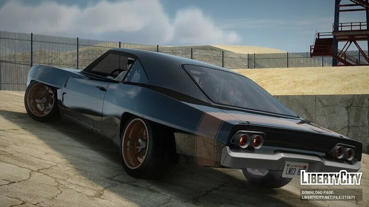 Dodge Mid Engine Charger Hellacious / GTA San Andreas