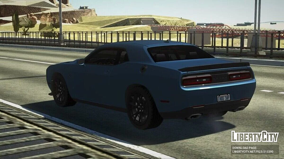2015 Dodge Challenger Hellcat / GTA San Andreas