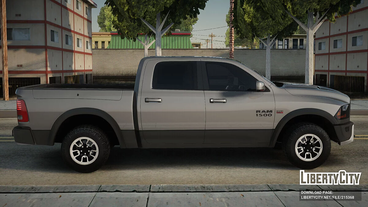 Dodge RAM 1500 Rebel 4x4 / GTA San Andreas