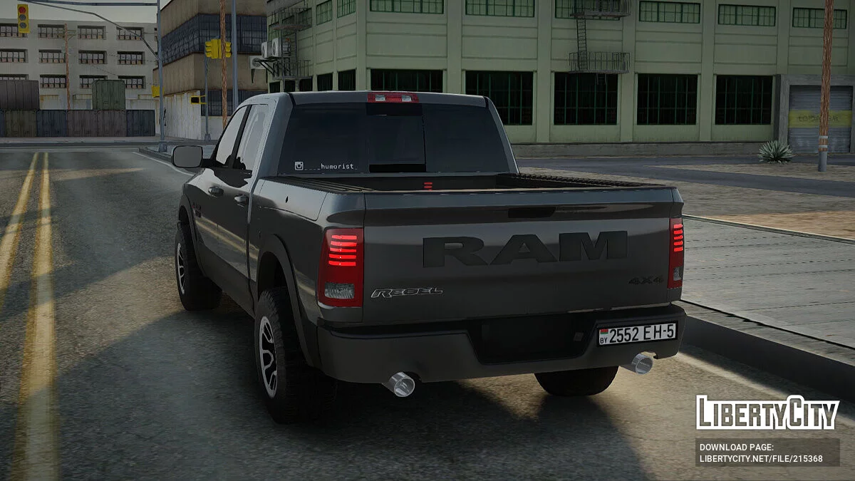 Dodge RAM 1500 Rebel 4x4 / GTA San Andreas