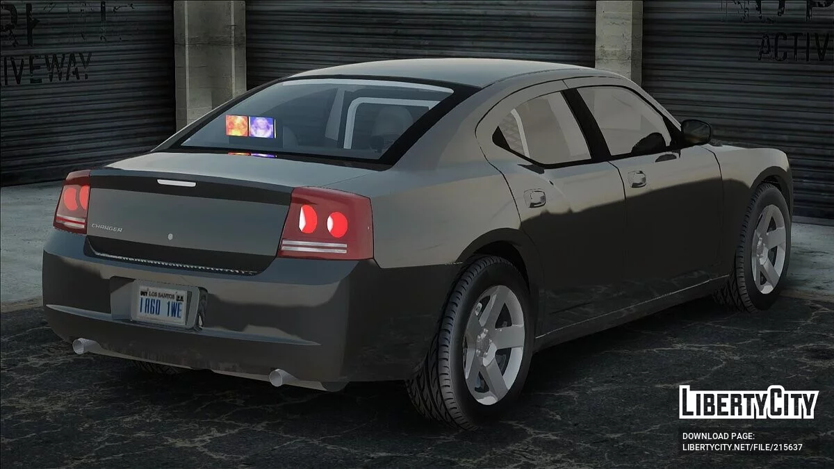 LAPD 2009 Dodge Charger Unmarked / GTA San Andreas