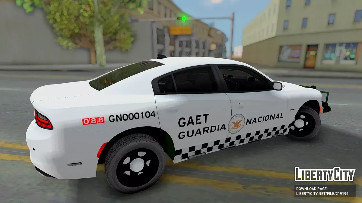 Dodge Charger Slicktop Guardia Nacional GAET / GTA San Andreas