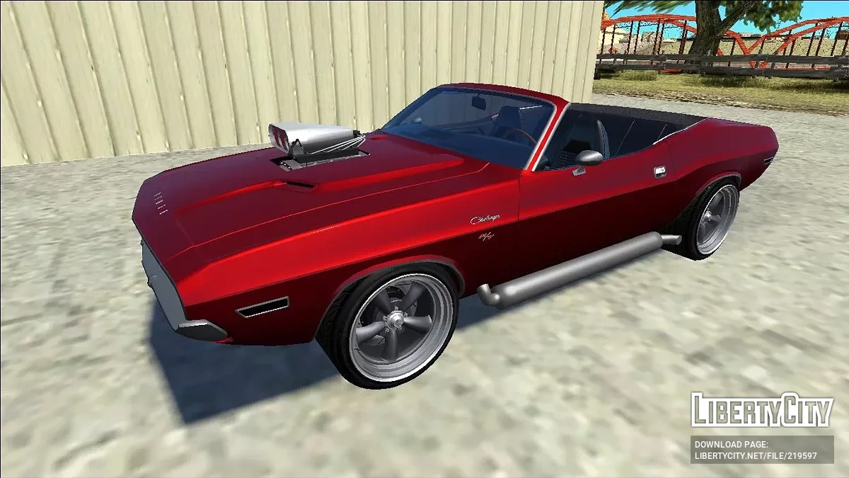 1970 Dodge Challenger Cabrio / GTA San Andreas
