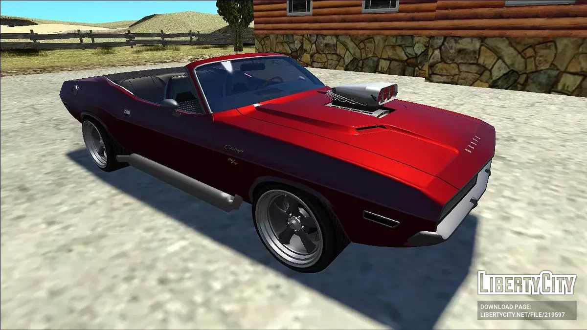 1970 Dodge Challenger Cabrio / GTA San Andreas
