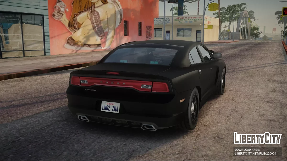 Dodge Charger '13 Los Angeles Sheriff Departament Unmarked / GTA San Andreas