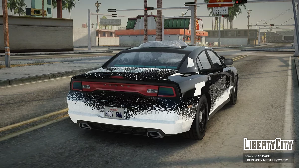 Dodge Charger Unmarked Winter Edition / GTA San Andreas