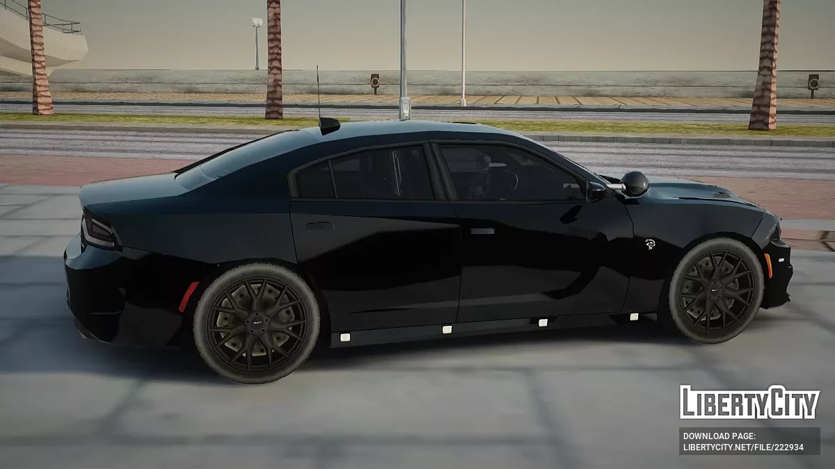 Dodge Charger '19 Unmarked [IVF] / GTA San Andreas