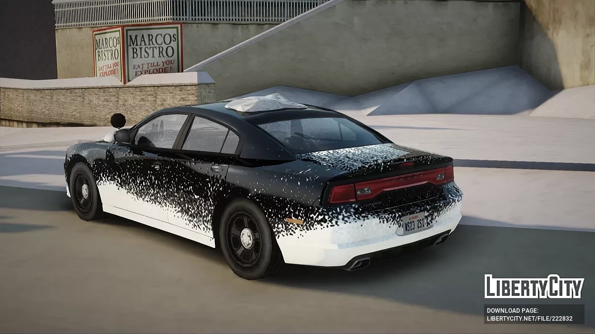 Dodge Charger Unmarked Winter Edition / GTA San Andreas