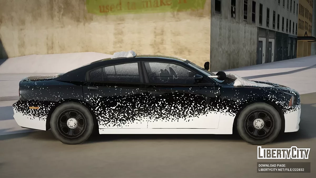 Dodge Charger Unmarked Winter Edition / GTA San Andreas