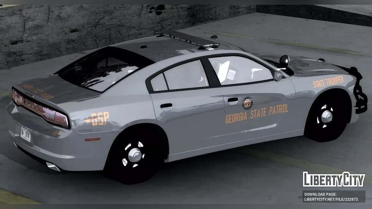 [ImVeFt] [ELM] Modified 2012 Dodge Charger GSP Grey / GTA San Andreas