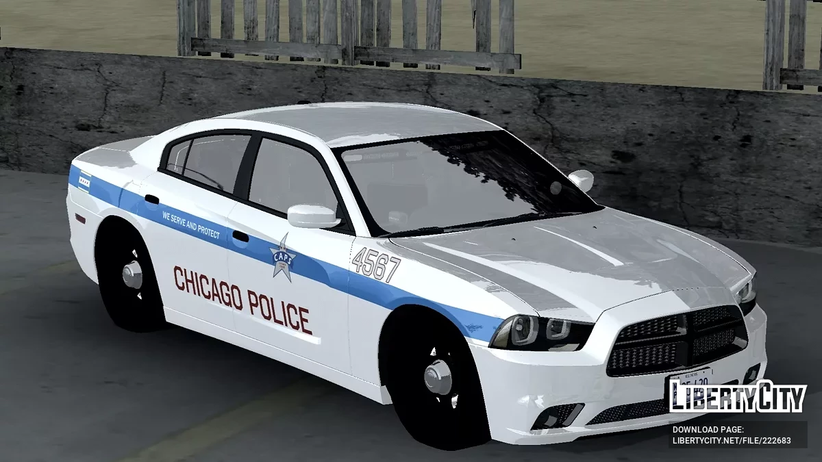 [ImVeFt] [ELM] Modified 2013 Dodge Charger CPD / GTA San Andreas