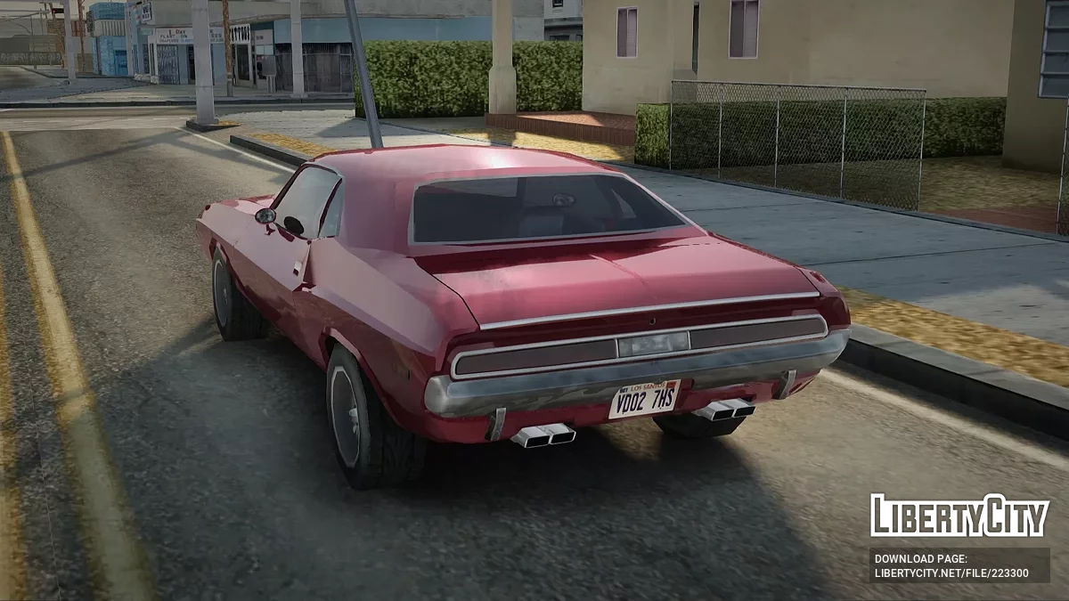Dodge Challenger 1970 / GTA San Andreas