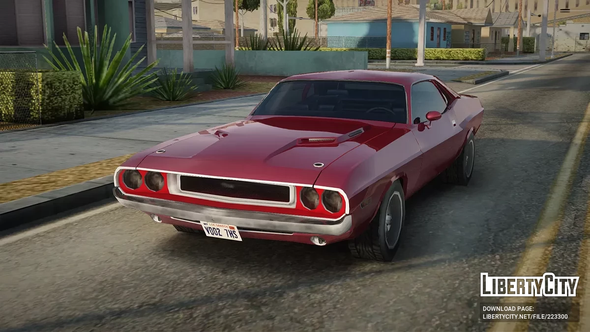 Dodge Challenger 1970 / GTA San Andreas