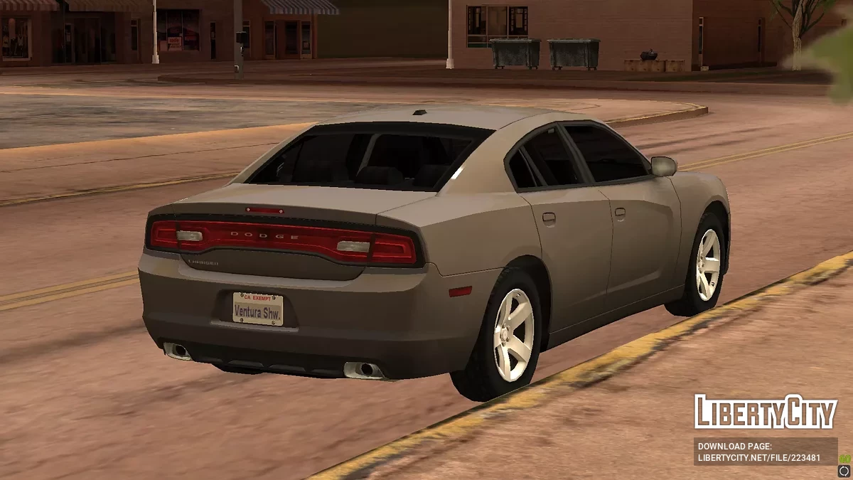 Dodge Charger '12 Unmarked VCSO / GTA San Andreas