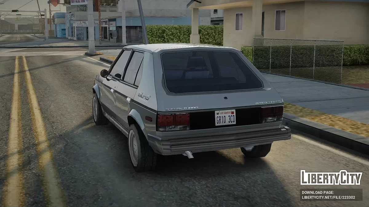 Dodge Shelby GLHS 1986 / GTA San Andreas